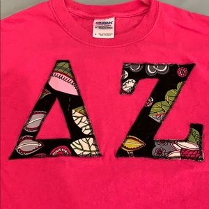 Delta Zeta Letter shirt